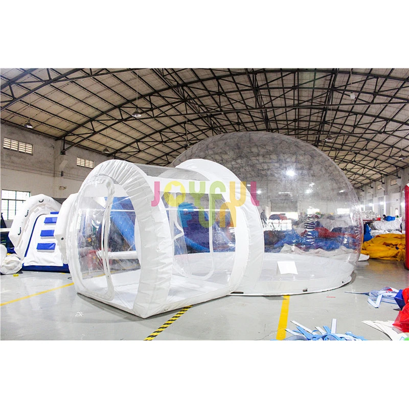 Joyful Fun factory inflatable bubble dome tent house bubble globe transparent tent for sale