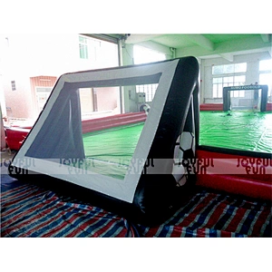 Factory indoor inflatable football field for sale, customized used inflatable sport equipment for baby
