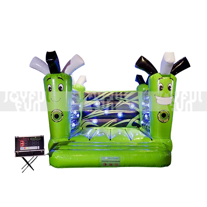 New design Joyful Fun factory inflatable radish jumping game inflatable interactive play system toy for sale