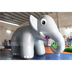 2017 High quality best design inflatable cartoon elephant advertising inflatable model for events