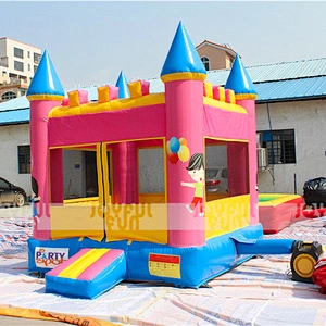 2021 Commercial inflatable bouncy houses castle princess inflatable outdoor bounce house jumping game toy for kids