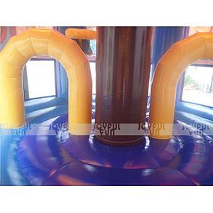 Factory price birthday cake bouncer inflatable jumping house for party