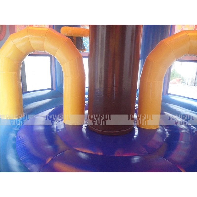 Factory price birthday cake bouncer inflatable jumping house for party