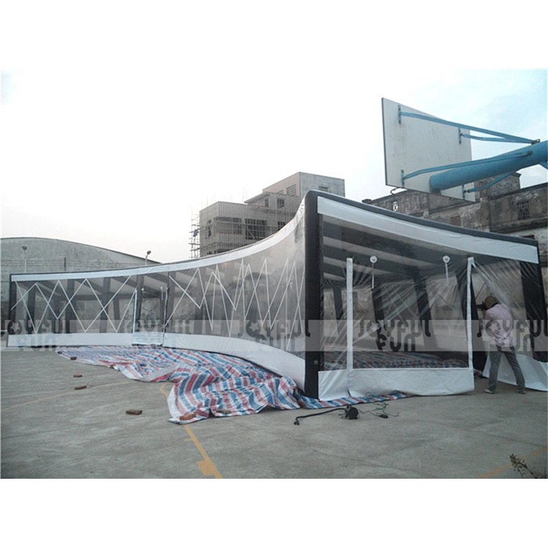 High quality popular inflatable arc shaped welding tents for event or party