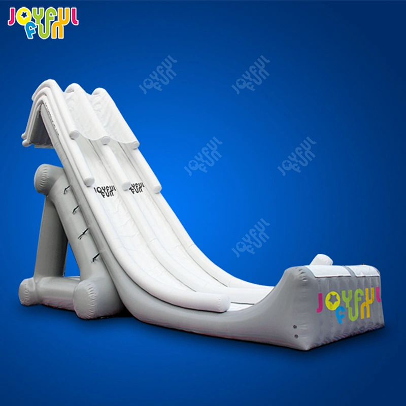 Factory customize cheap water play equipment water slide inflatable yacht boat slide for yacht