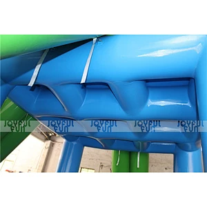 Commercial top grade inflatable water slide and jumping pillow game for amusement park inflatable water toys