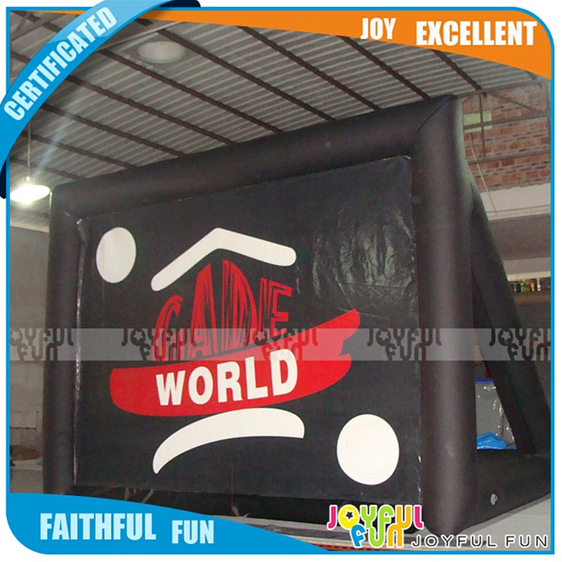 Cheap Price Big Size Inflatable Soccer Frame for Shooting Game