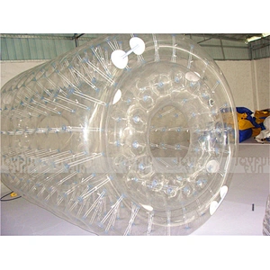 Hot selling factory inflatable roller wheel outdoor interesting game inflatable toy for sale