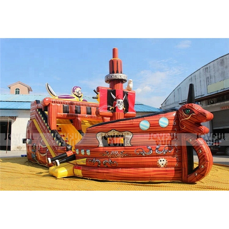 Children's Favorite Pirate Ship inflatable Theme Playground Equipment