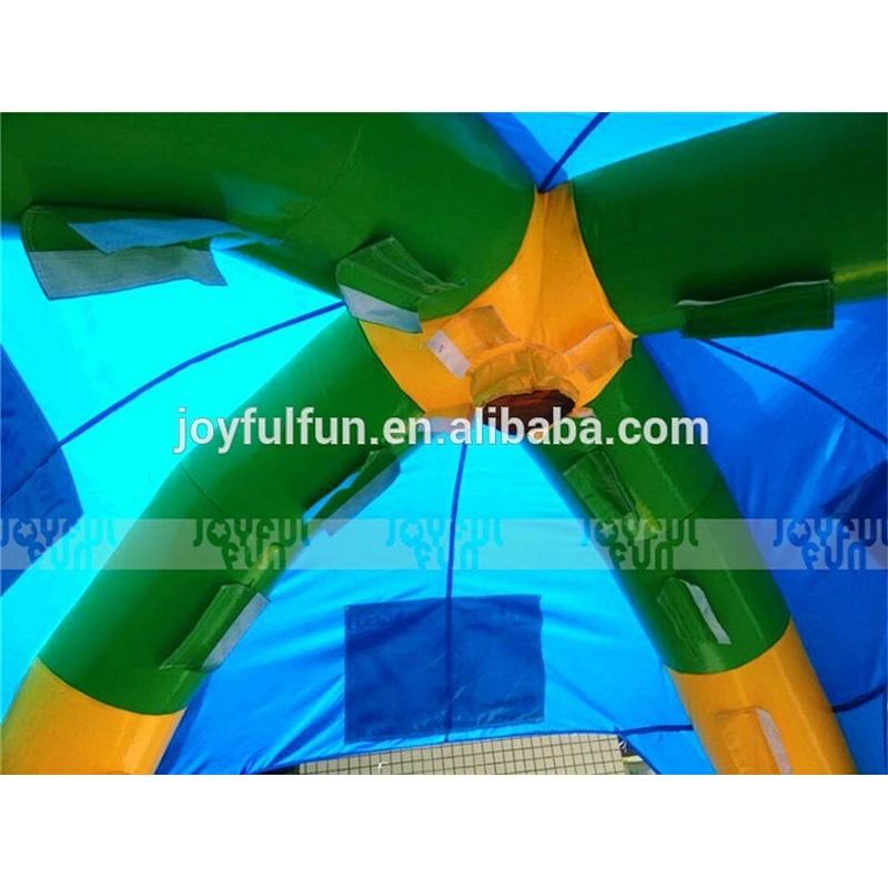 Custom 0.9mm pvc inflatable ad tent, grow advertising tent for sales
