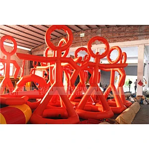 Hot selling and popular advertisement new design inflatable human signs for advertising for sale