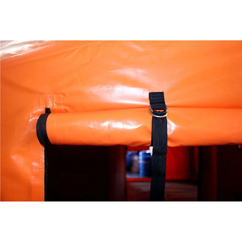 Cheap prices durable PVC large inflatable fire fighting tent, giant square firefighting inflatable tent