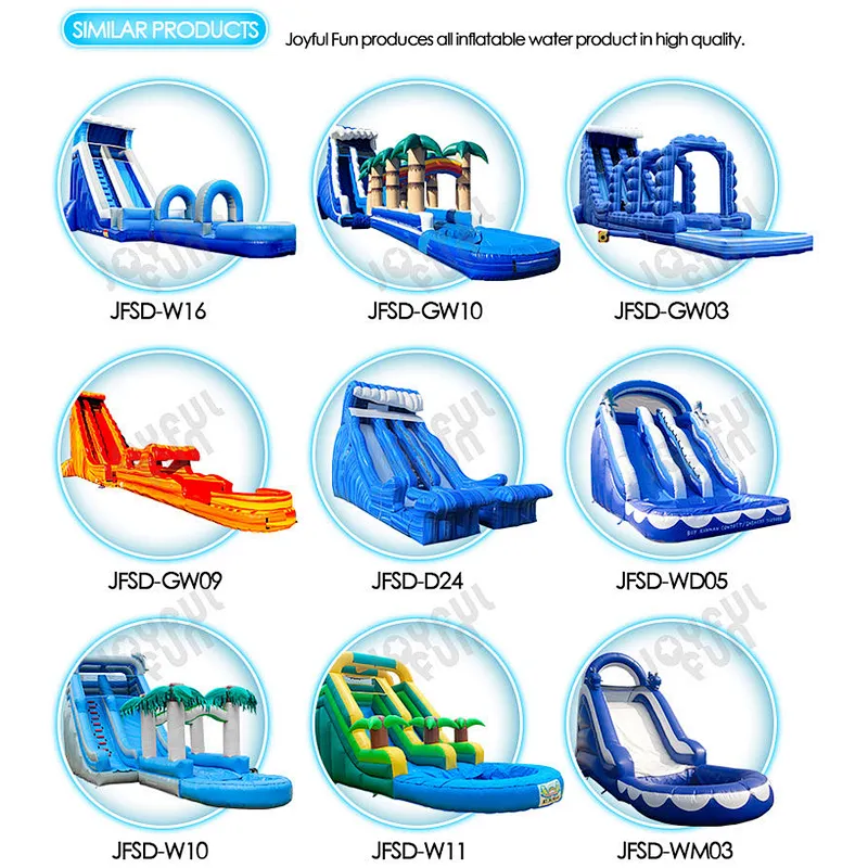 Professional Supplier Customized Used Commercial Outdoor Inflatable Water Slide for Sale
