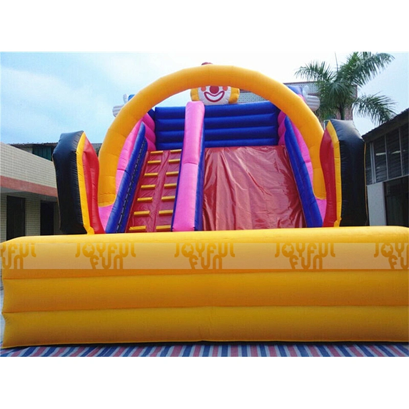 Cheap price commercial inflatable water slide, inflatable slide with landing, inflatable bouncy slide for sales