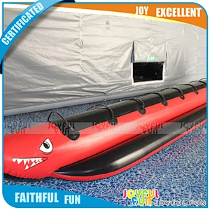 8 Person Free Adult Mini Games Towable Tubes Inflatable Water Banana Boat for Sale
