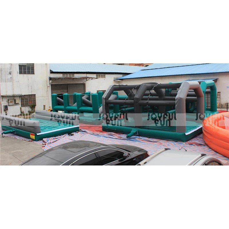 The biggest U turn adult inflatable obstacle cours inflatable obstacle course for sale