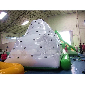 Professional factory inflatable water iceberg floating slide entertainment equipment inflatable game for sale