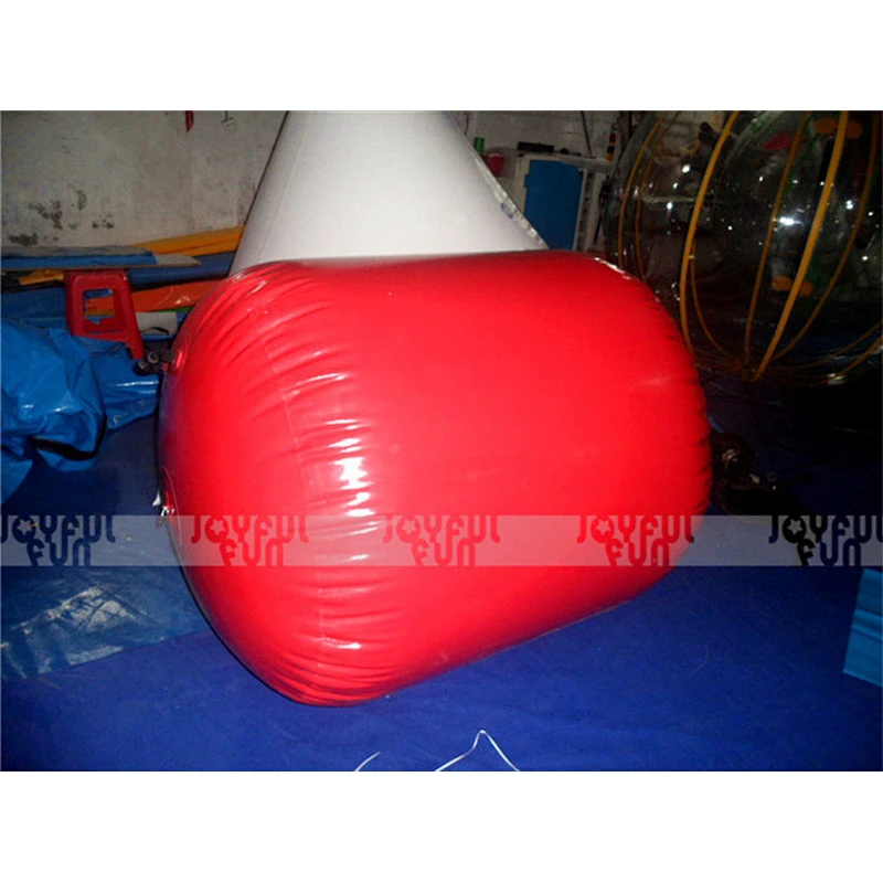 Cheap red inflatable bunker equipment for paintball games