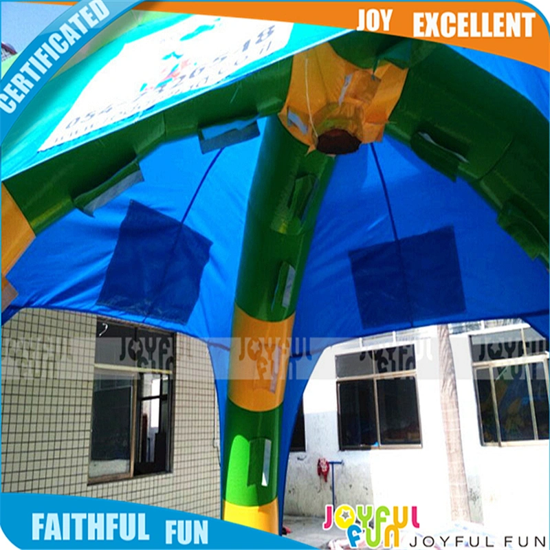 Custom 0.9mm pvc inflatable ad tent, grow advertising tent for sales