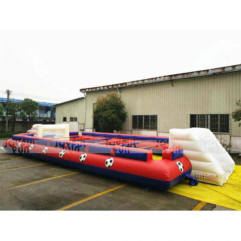 Funny Sport Human Table Soccer Game Adult Custom color design Inflatable Football Field with digital print