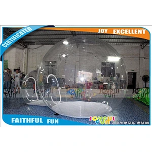 New Arrivals 2018 Customized design Inflatable clear PVC bubble ball dome tent toys for kids