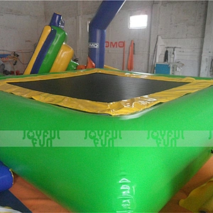 Best quality cheap price large square design inflatable trampoline inflatable game for sale