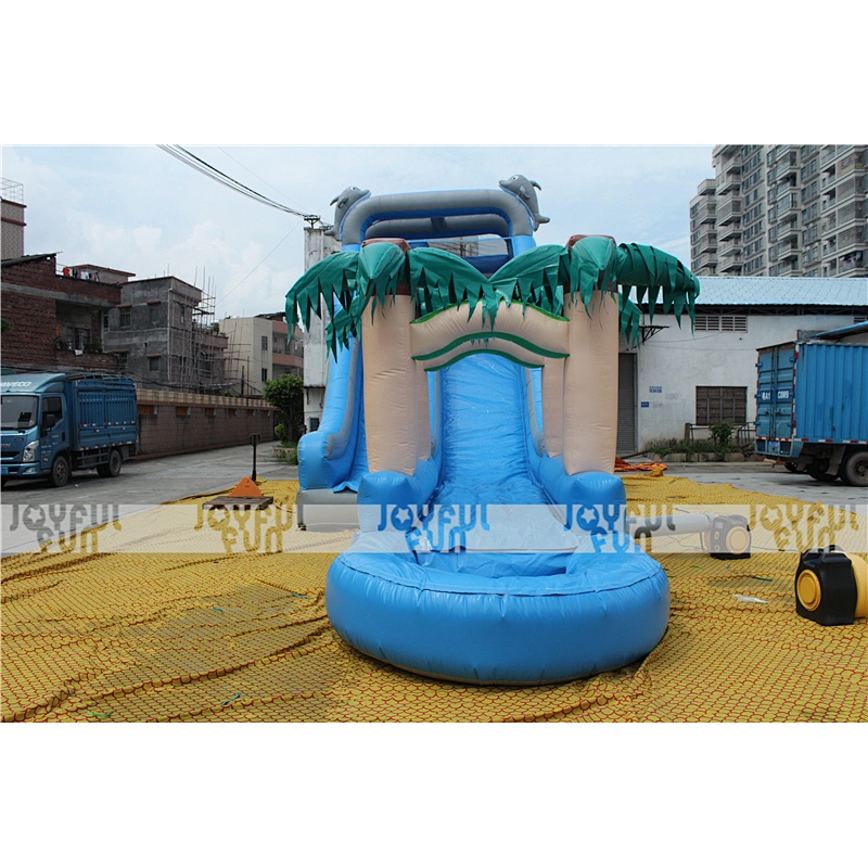 Commercial china giant inflatable wet slide inflatable popular slide inflatable water slide for sale