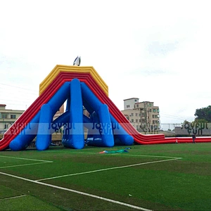 Fantastic design super huge and lengthen inflatable hippo slide inflatable water slide inflatable wet slide for sale