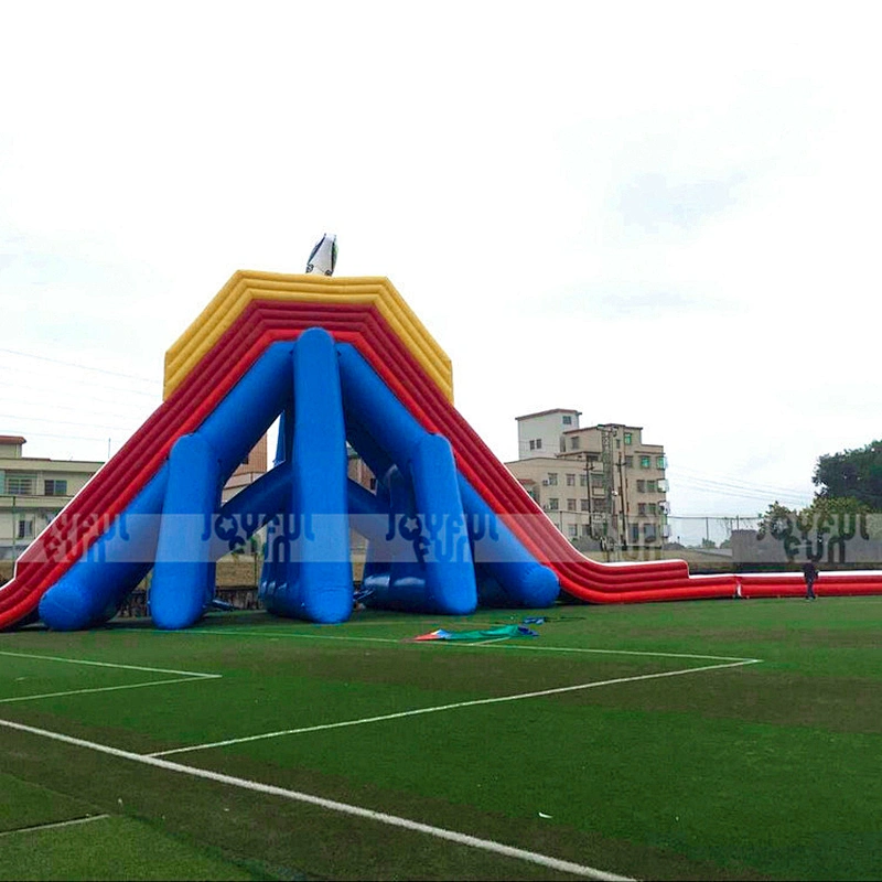 Fantastic design super huge and lengthen inflatable hippo slide inflatable water slide inflatable wet slide for sale
