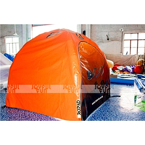 Four legs orange Inflatable tent for sale