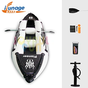Joyful Fun professional kayak boat commercial outdoor inflatable kayak with pedals