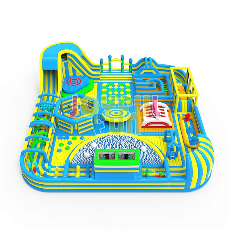 Professional OEM Customized Theme Park Commercial Indoor Outdoor Large Inflatable Park
