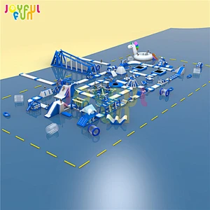 JOYFUL FUN Factory Price Large Small Adult Floating Inflatable Aqua Park
