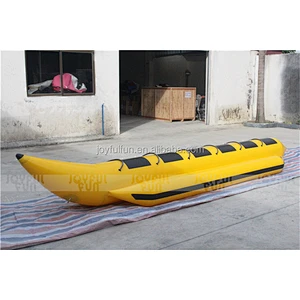 High Quality Customized Water Game Used Inflatable Banana Boat for Adult