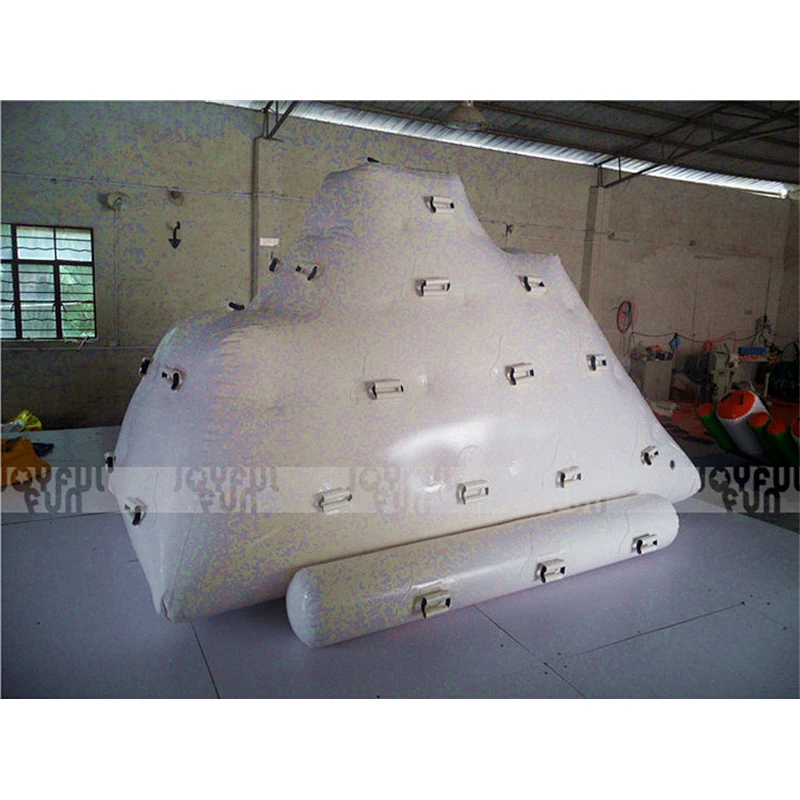 High quality giant water park equipment climbing inflatable iceberg slide inflatable water game for amusement park