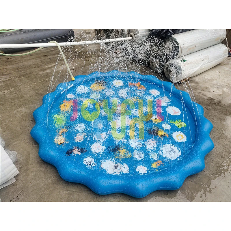 Courtyard Inflatable Pool Sprinkler Splash Pad for Kids