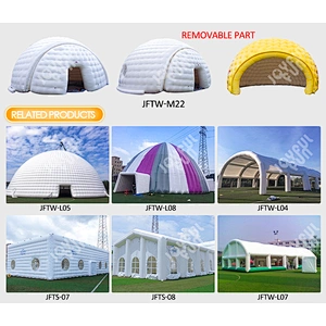 2021 hot sale customize competitive price outdoor large inflatable event tent
