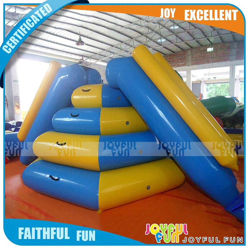 2017 New products wholesaler inflatable floating hippo water slide