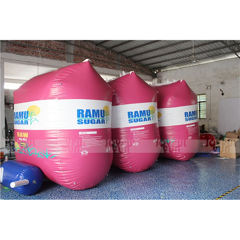 China factory popular design inflatable square box inflatable product for sale