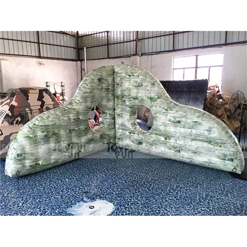Hot Sale War Zone Military Inflatable Paintball Bunkers