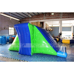 Hot selling top quality outdoor inflatable water iceberg slide entertainment equipment