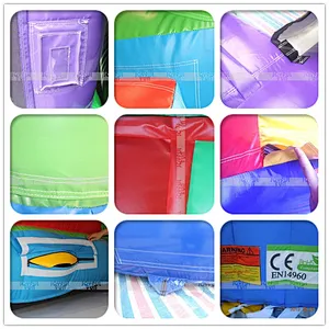Best Quality Santa Claus Jumping Christmas Inflatable Bouncer Castle House for Sale