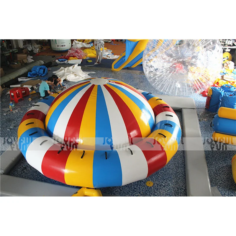 Factory Price Customized Disco Boat Towable Outdoor Large Inflatable Boat for Adult