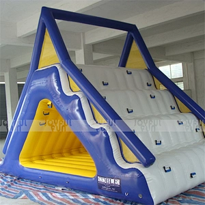 High quality inflatable floating water slides amusement park inflatable slide for sale