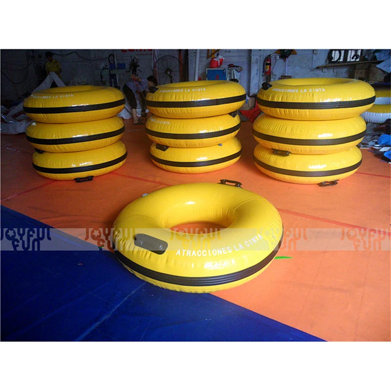 Good quality simple type inflatable PVC water floating ring with handles used in pool