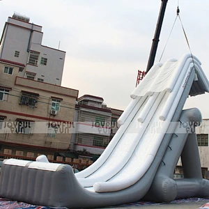 Latest innovative products used inflatable water slide for sale