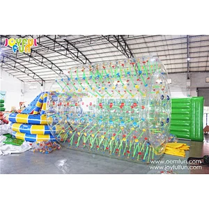 Wholesale Customized Reflective Inflatable Roller Commercial Grade Outdoor Inflatable Water Roller for Kids and Adults
