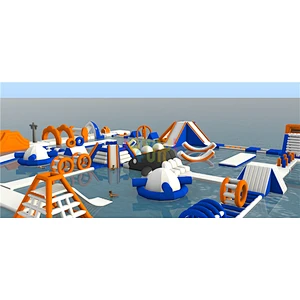 Best Selling Inflatable Water Park Used Large Inflatable Floating Water Park for Sale