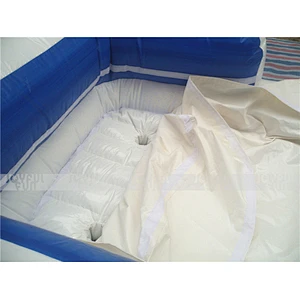China factory cheap giant inflatable wet slide inflatable jumping game slip for kids and adults