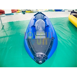 Joyful Fun factory customize durable folding double kayak canoe cheap kayaks
